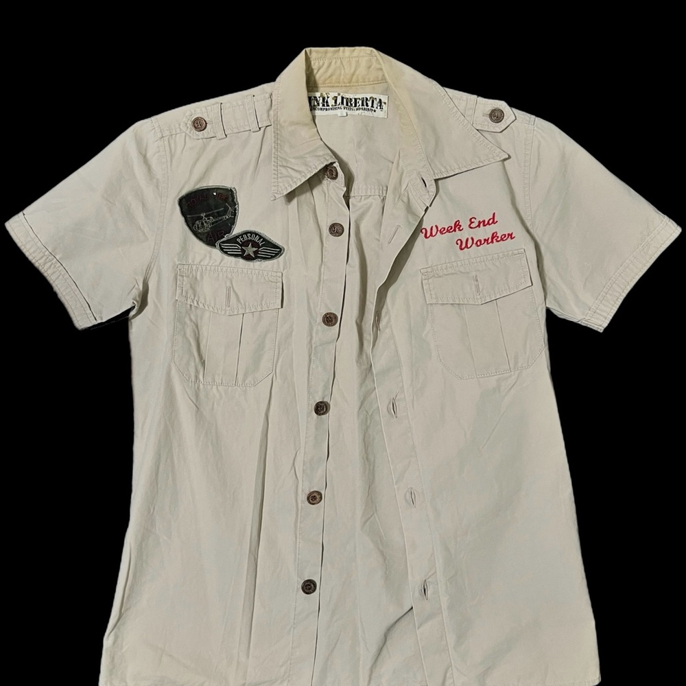 Pink Liberta Button Up - Picture 5 of 5